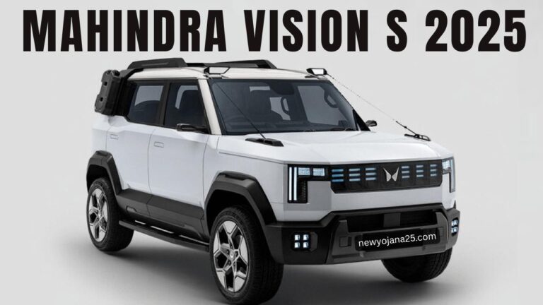 Mahindra Vision S SUV premium interior with digital dashboard and luxury seats