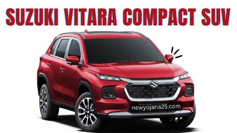 Suzuki Vitara Compact SUV front view with modern design and premium features