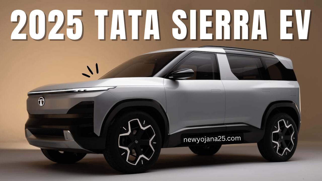 Tata Sierra EV 2025 Interior with Panoramic Sunroof